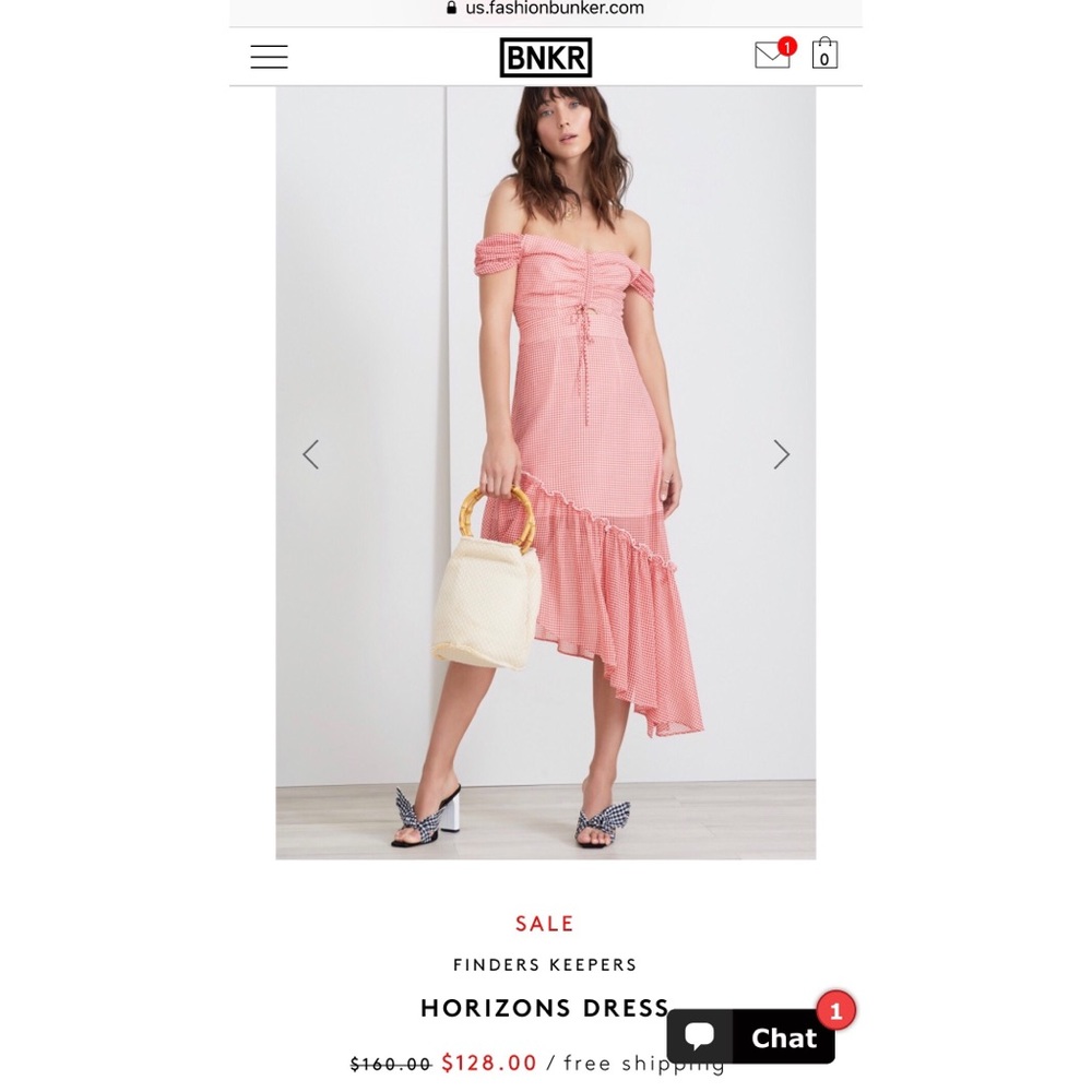 NWT Finders horizons dress
